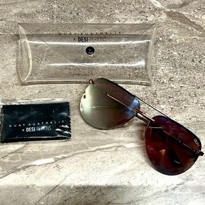 Quay Aviator Sunglasses